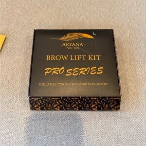 ARYANA Brow Lift Kit Pro Series - Black & Gold Packaging